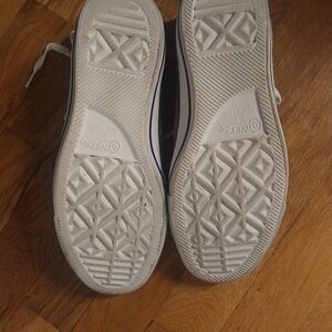 Silver Sequin Converse